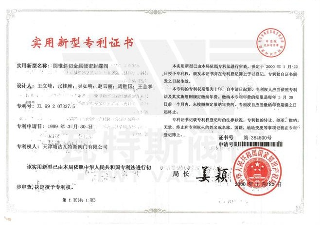 圓錐斜切金屬硬密封蝶（dié）閥